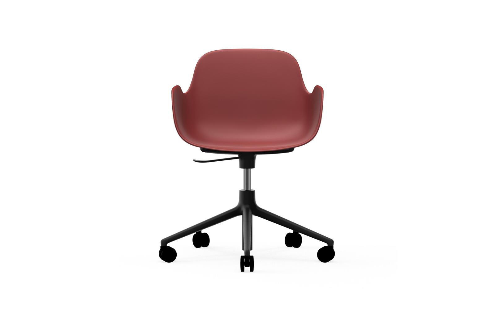 Form Armchair Swivel 5W Gaslift Black Alu2