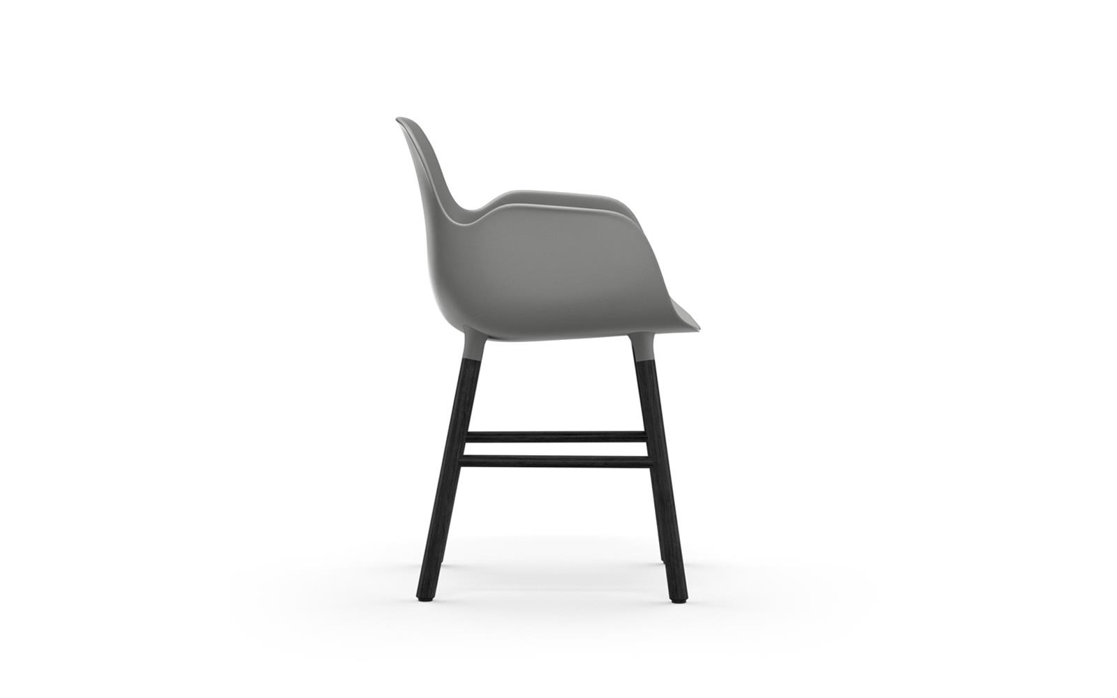 Form Armchair Black3