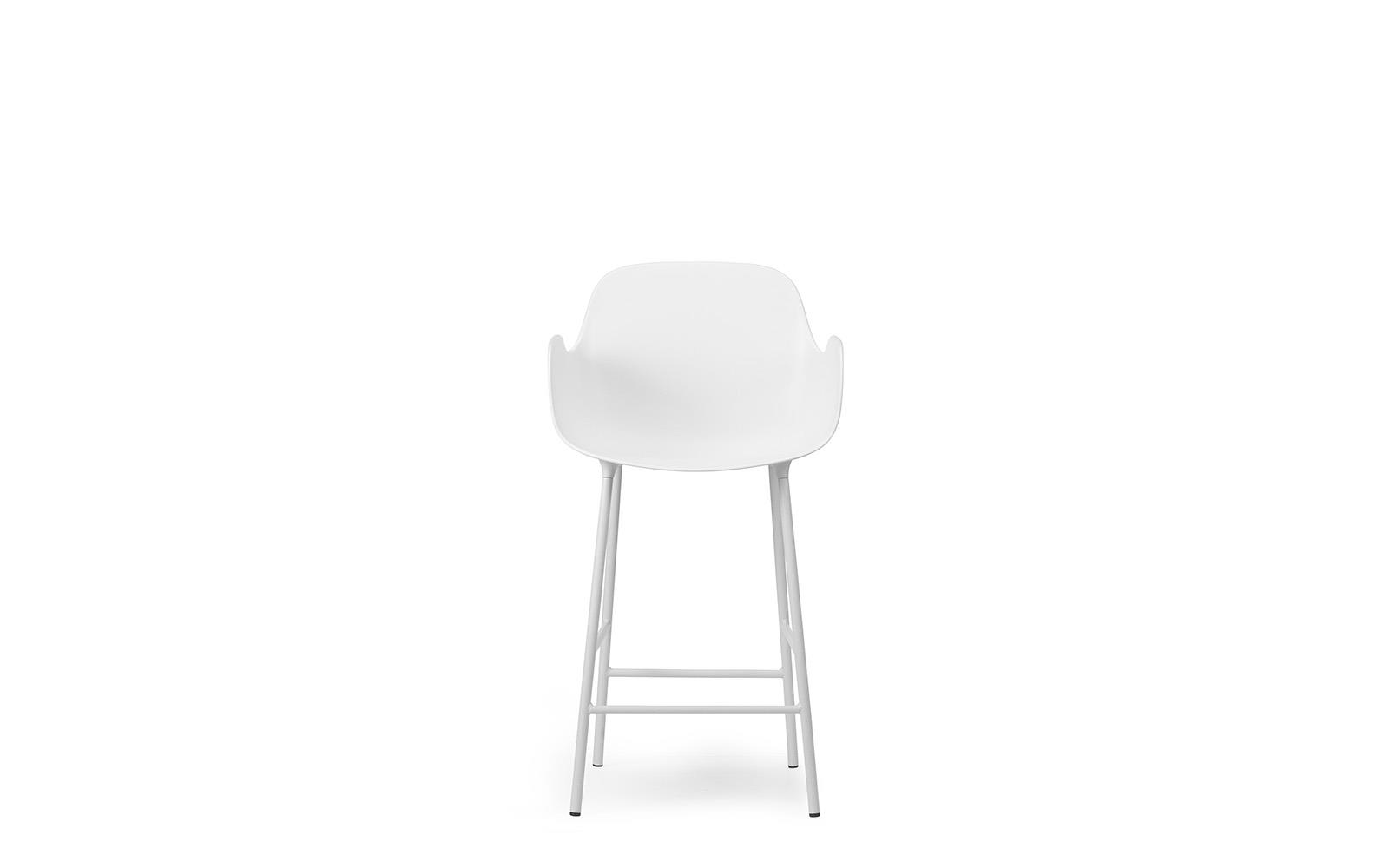 Form Bar Armchair 75 cm Steel2