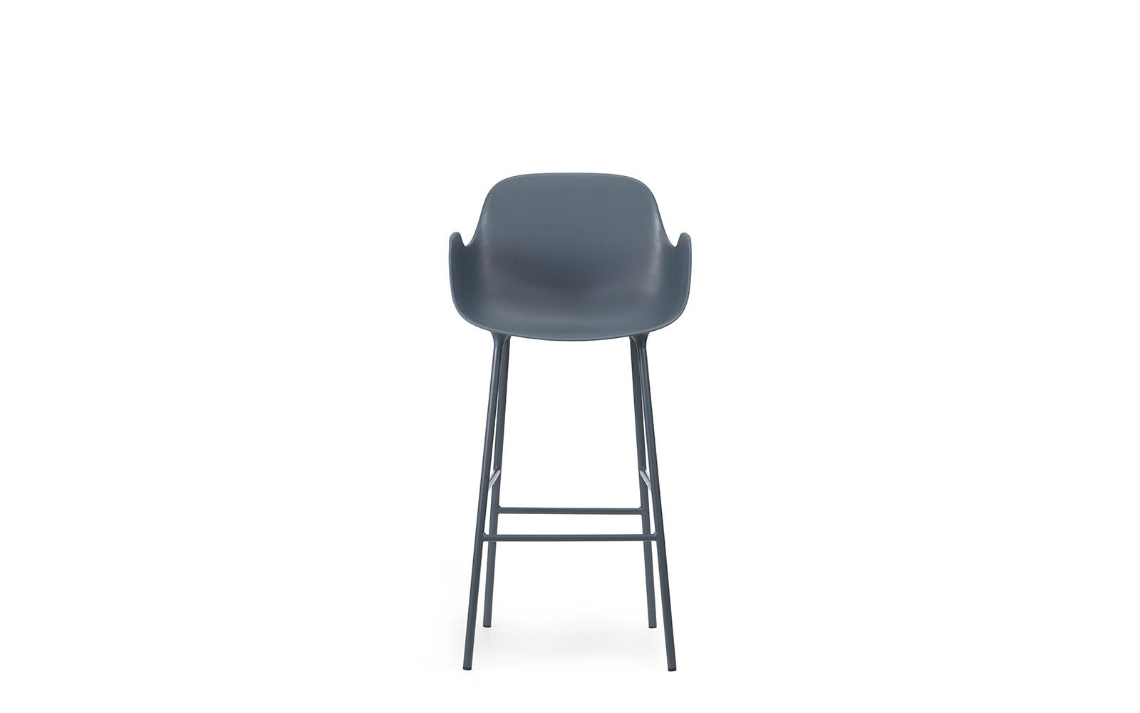 Form Bar Armchair 75 cm Steel2