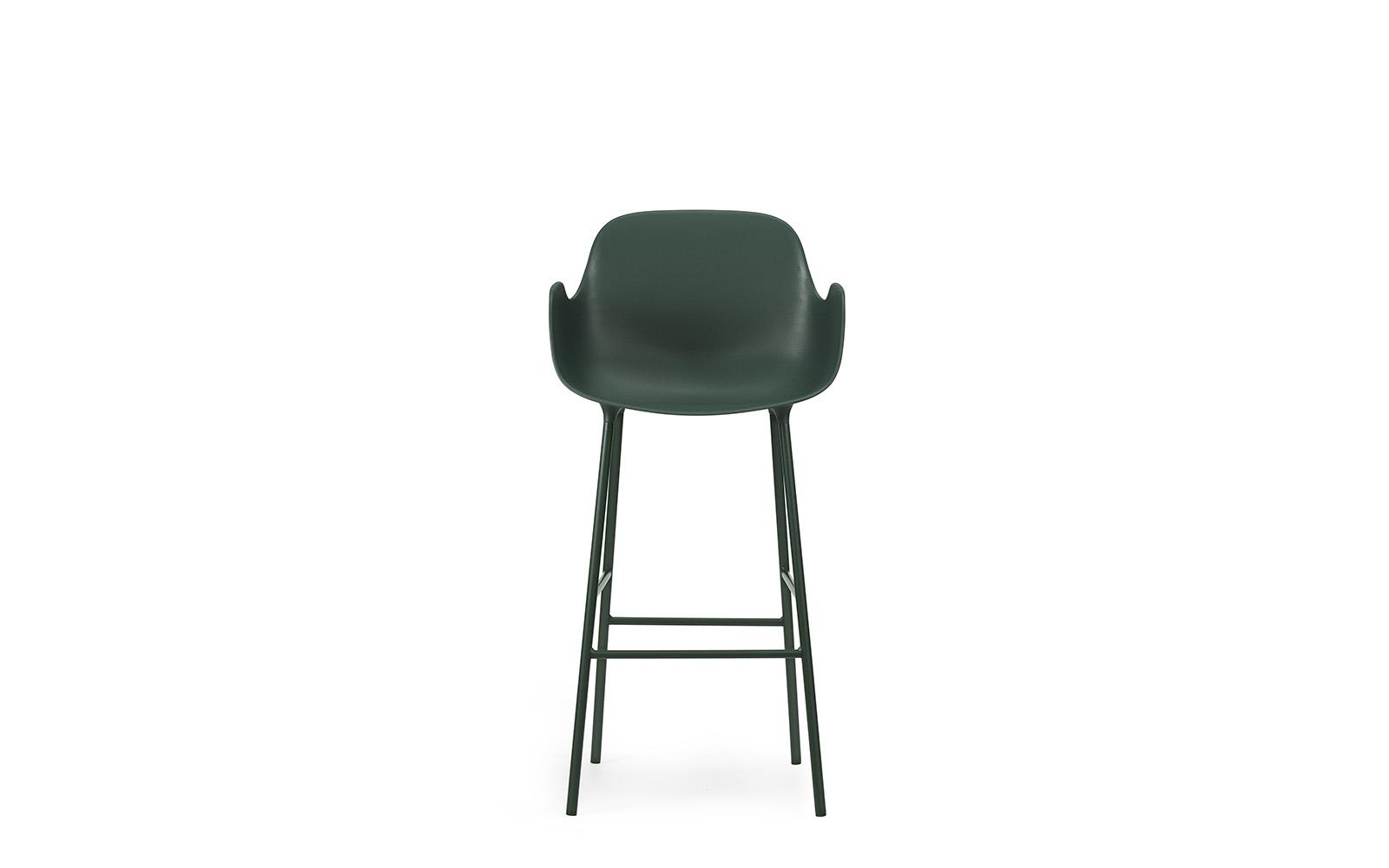 Form Bar Armchair 75 cm Steel2