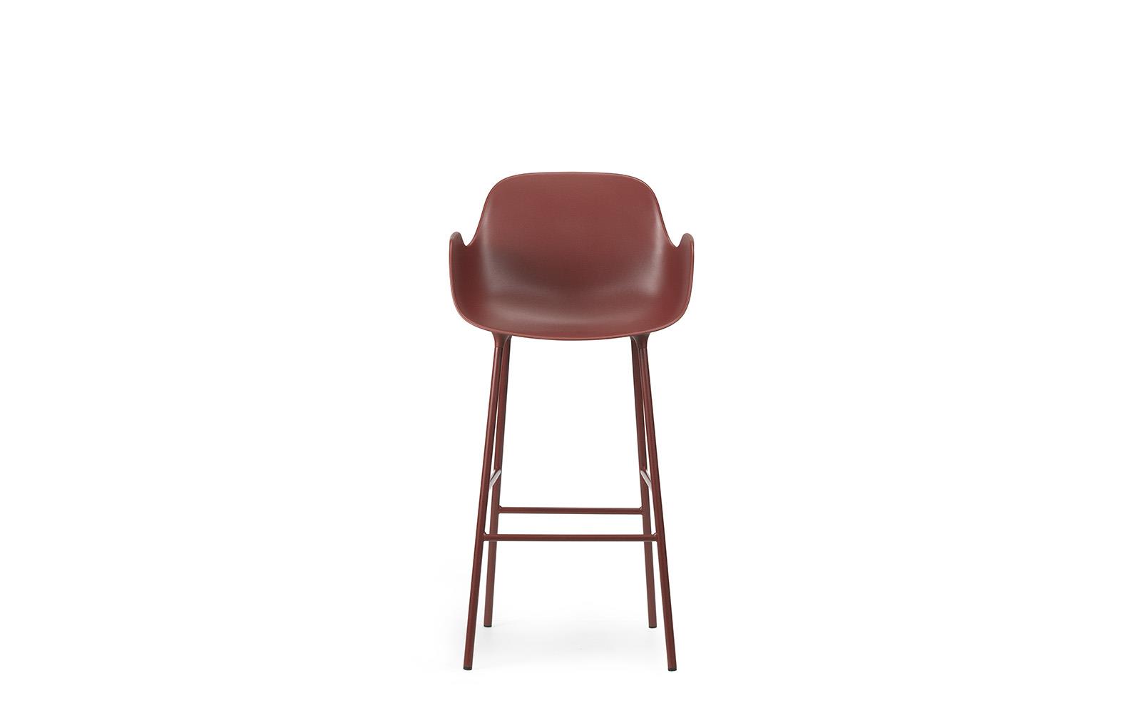 Form Bar Armchair 75 cm Steel2
