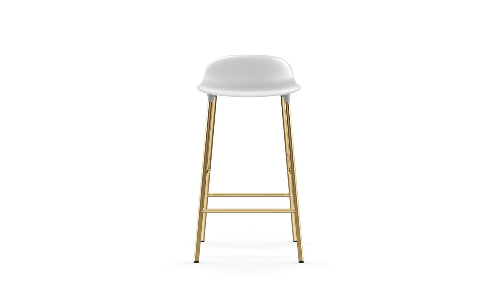 Form Barstool 65 cm Brass2