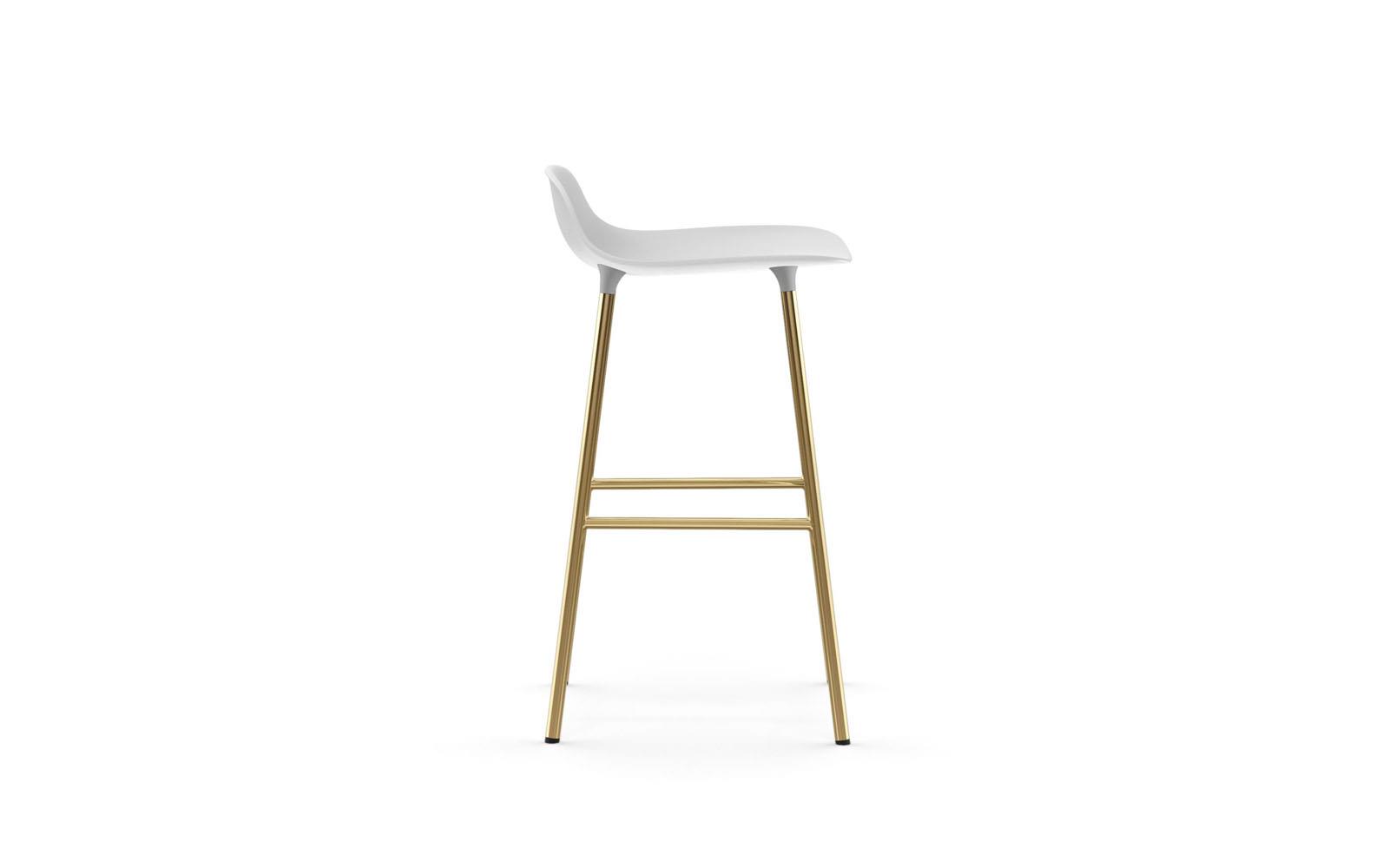 Form Barstool 65 cm Brass3