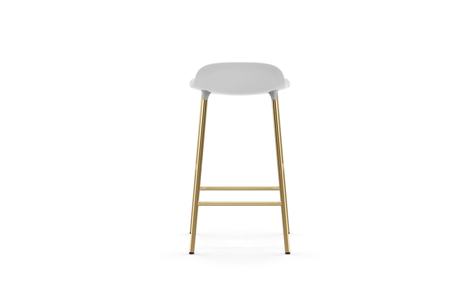 Form Barstool 65 cm Brass4