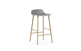 Form Barstool 65 cm Brass1