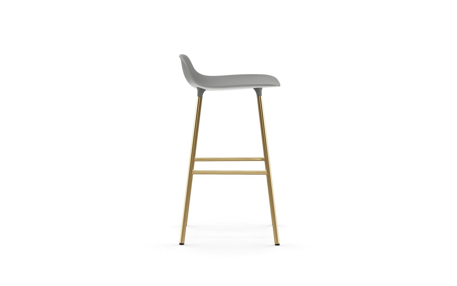 Form Barstool 65 cm Brass3