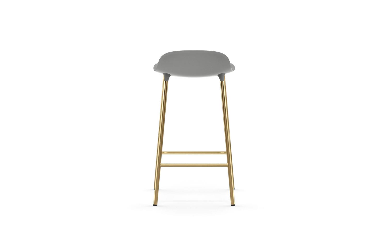 Form Barstool 65 cm Brass4