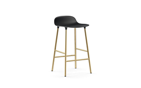 Form Barstool 65 cm Brass1