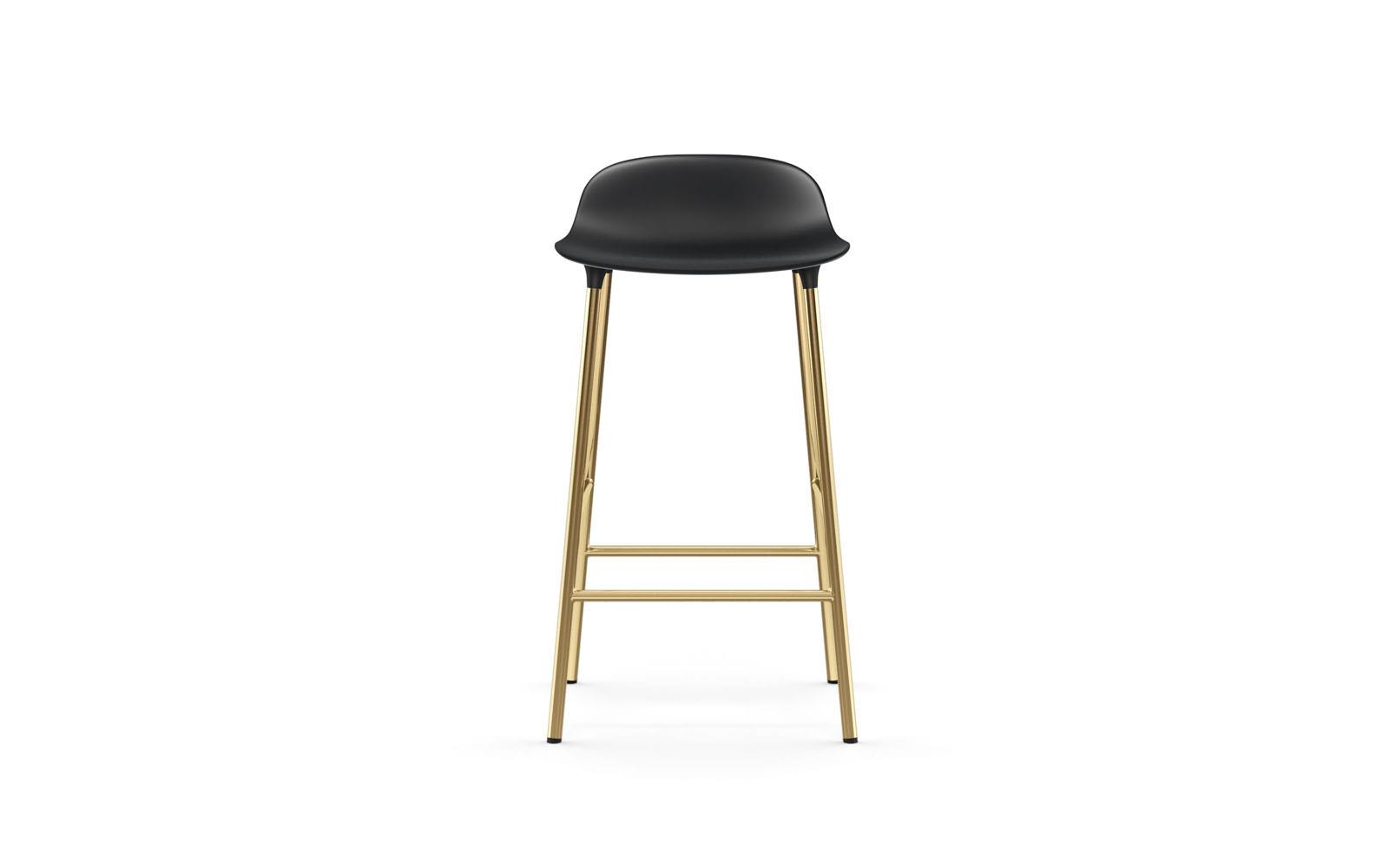 Form Barstool 65 cm Brass2