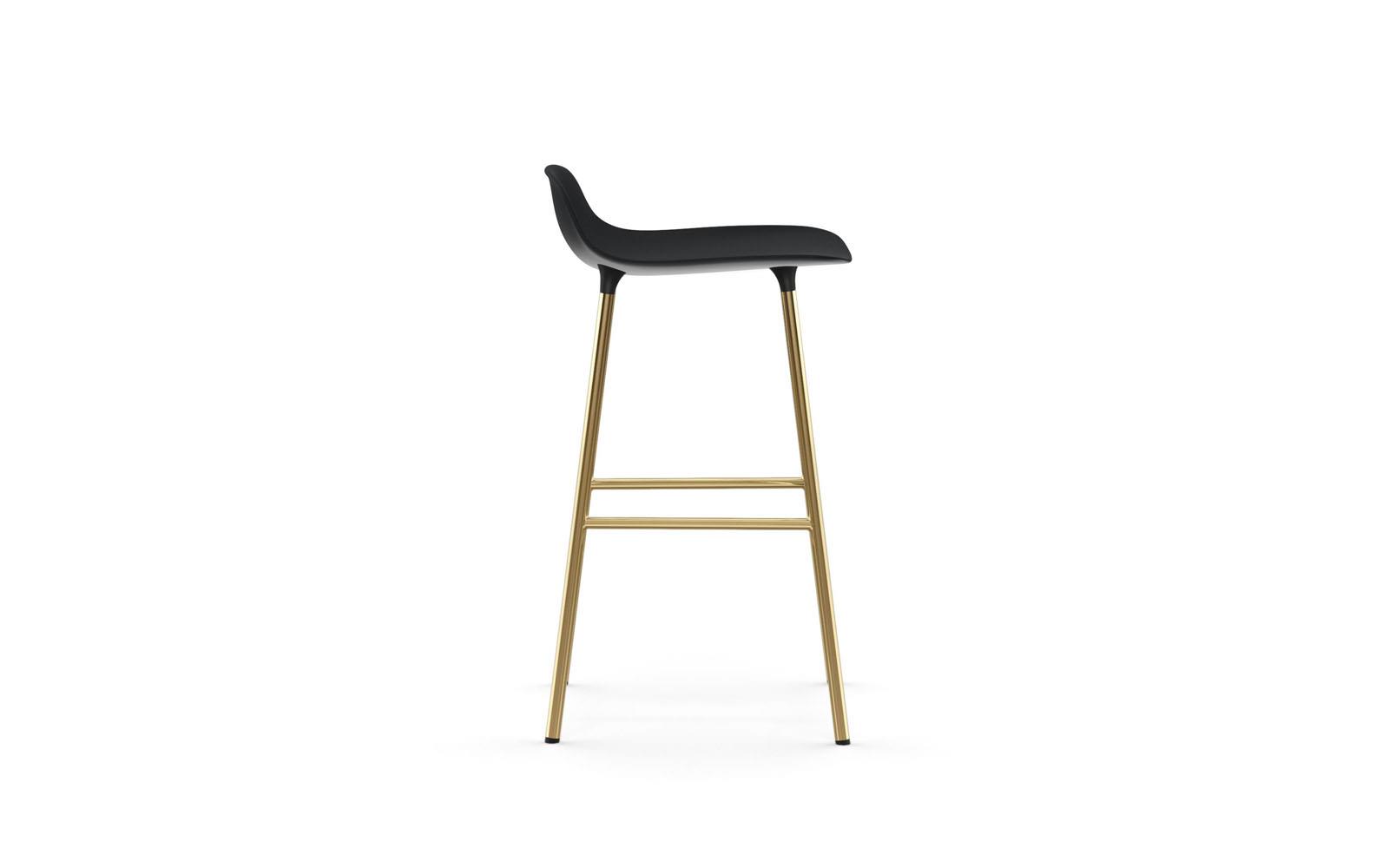 Form Barstool 65 cm Brass3