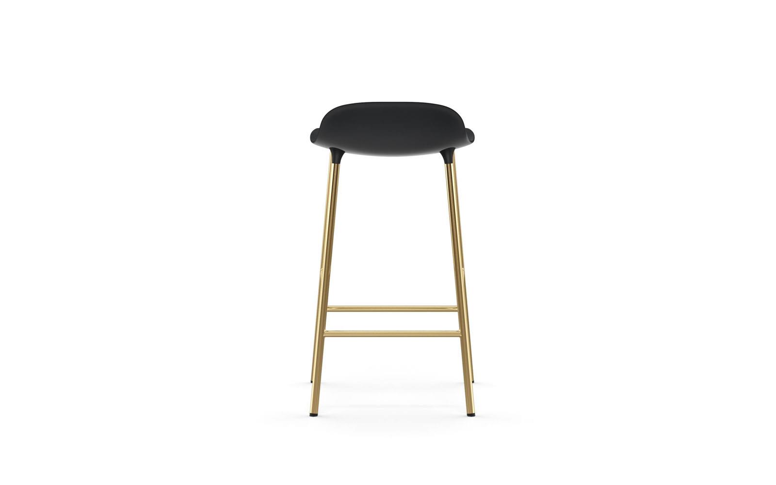 Form Barstool 65 cm Brass4