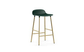 Form Barstool 65 cm Brass1