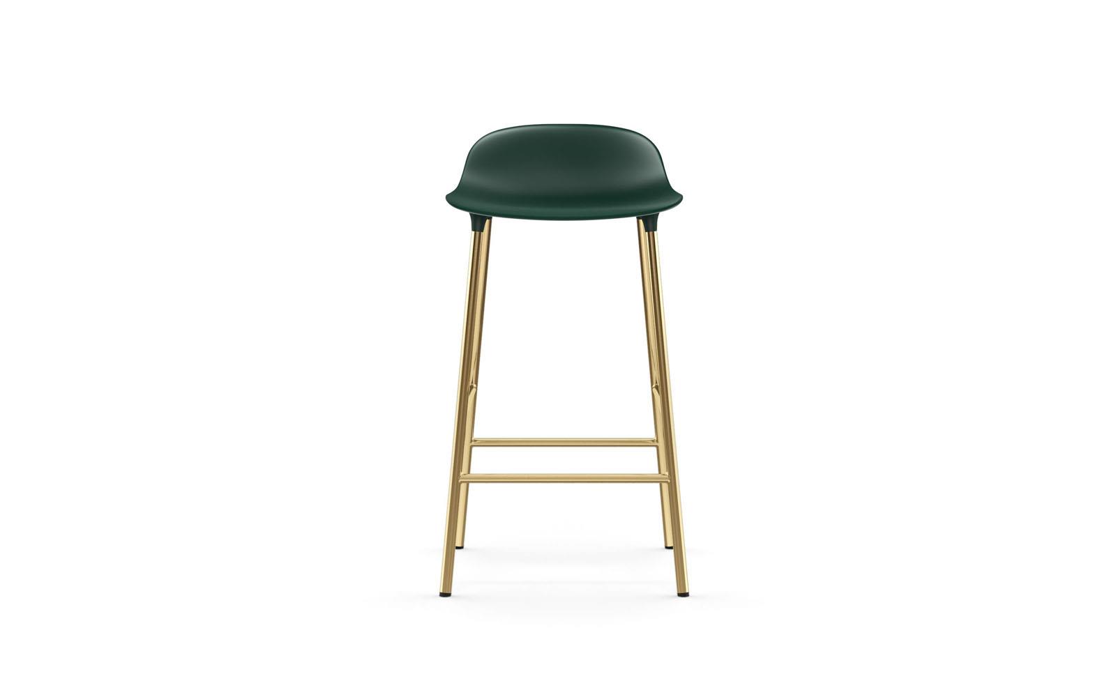 Form Barstool 65 cm Brass2