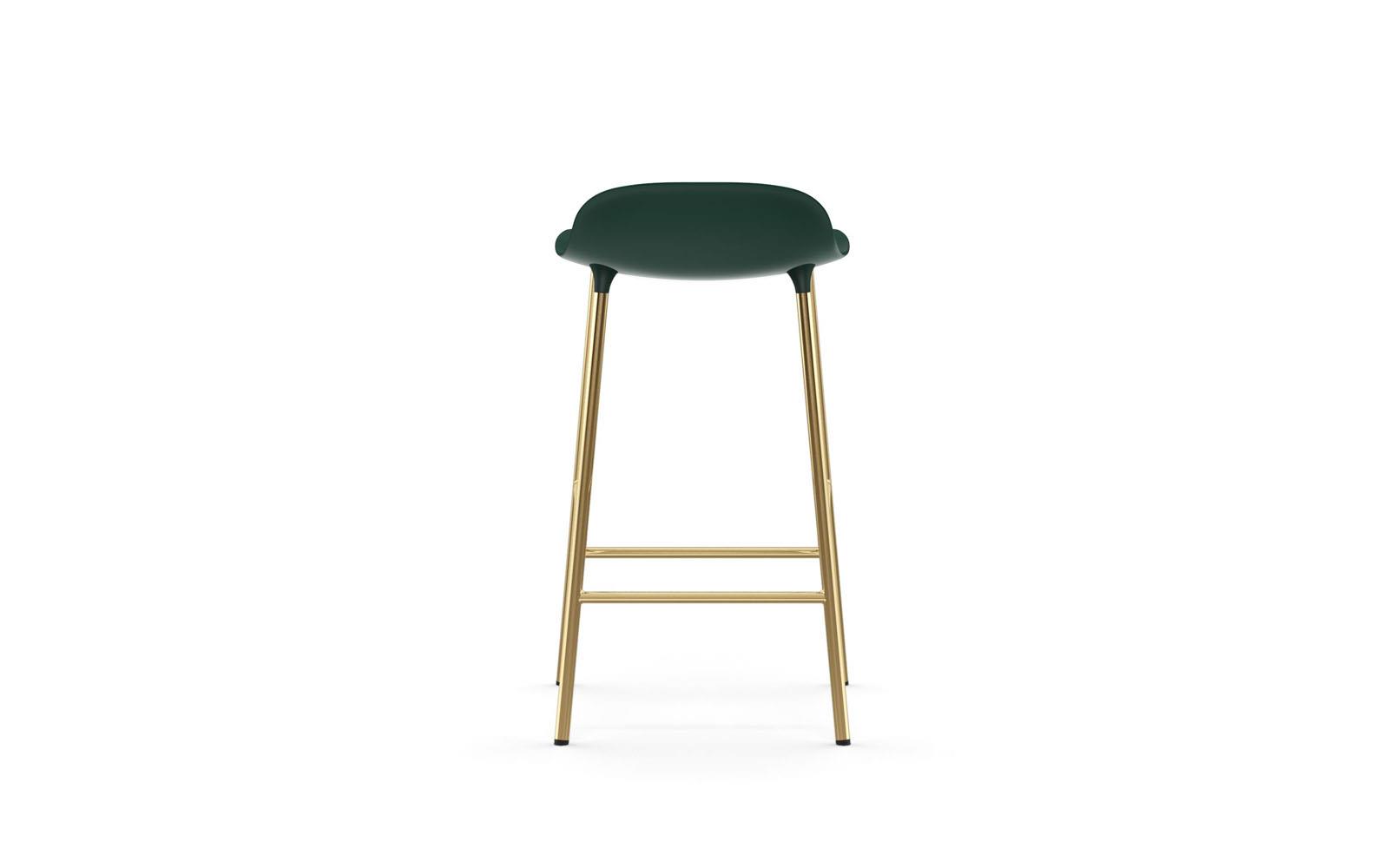 Form Barstool 65 cm Brass4