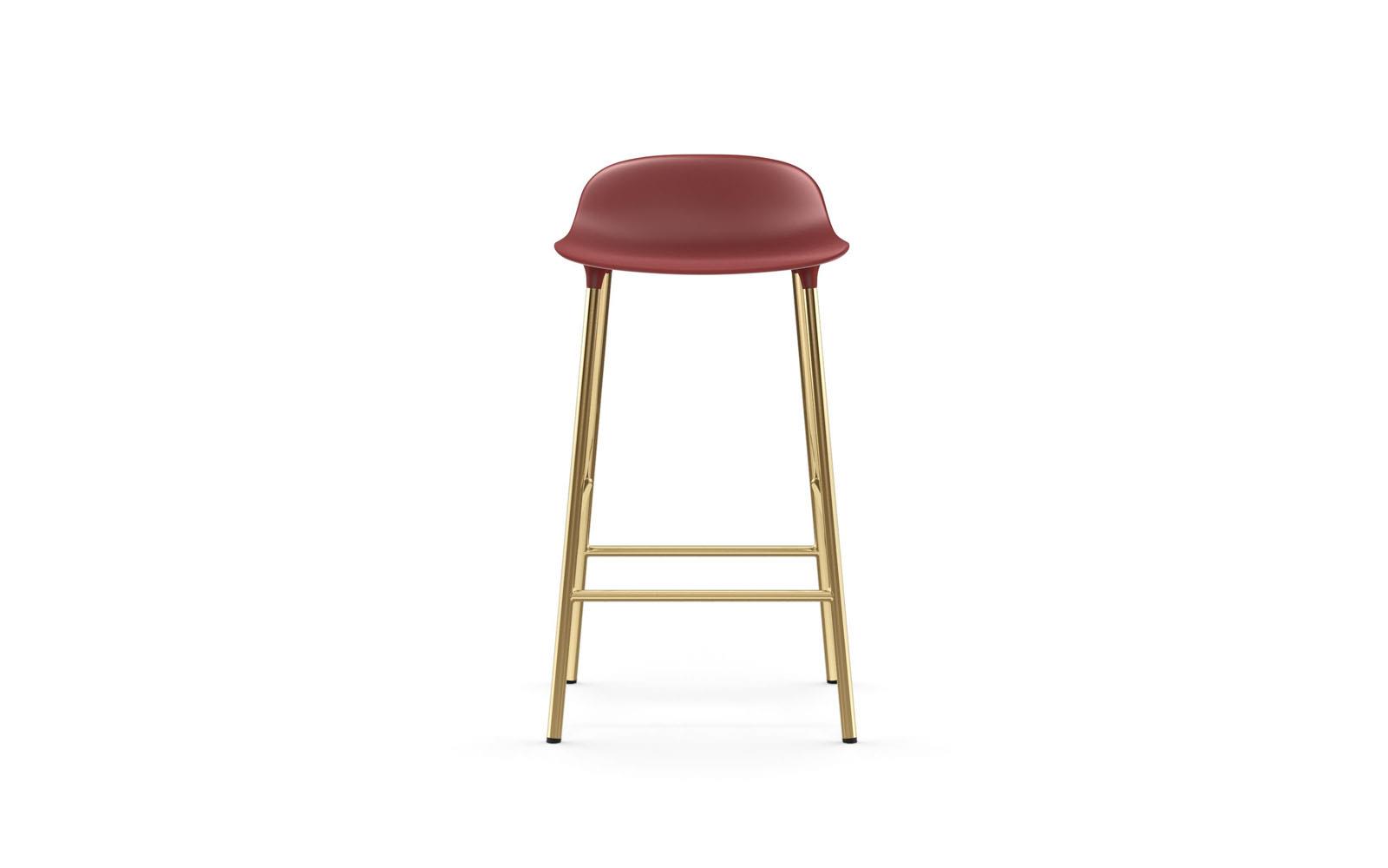 Form Barstool 65 cm Brass2