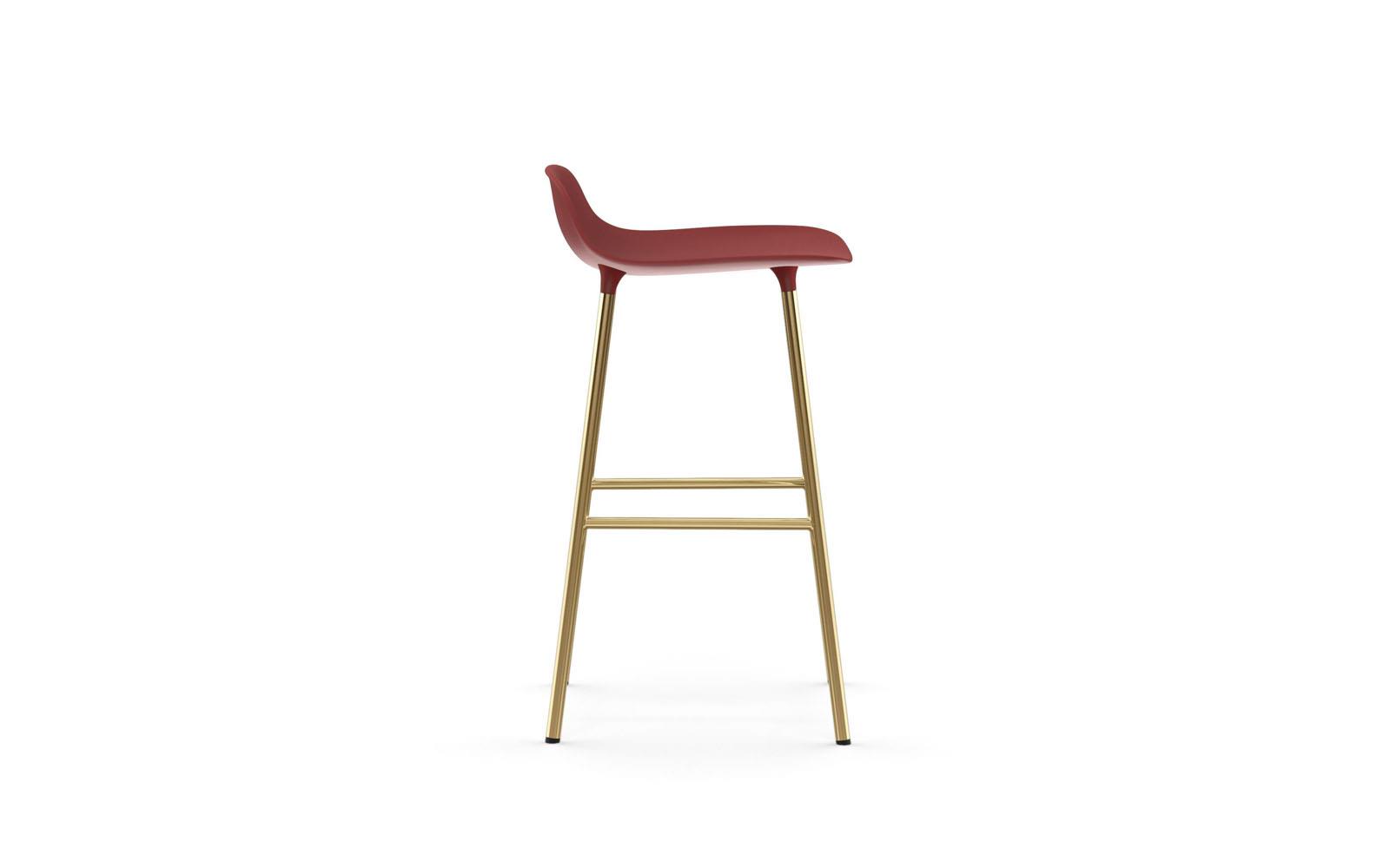 Form Barstool 65 cm Brass3