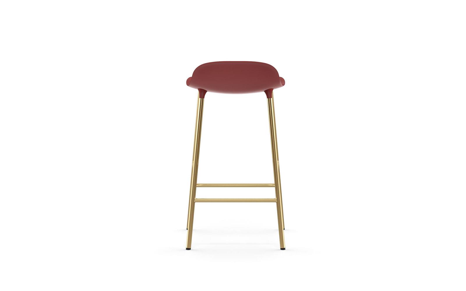 Form Barstool 65 cm Brass4