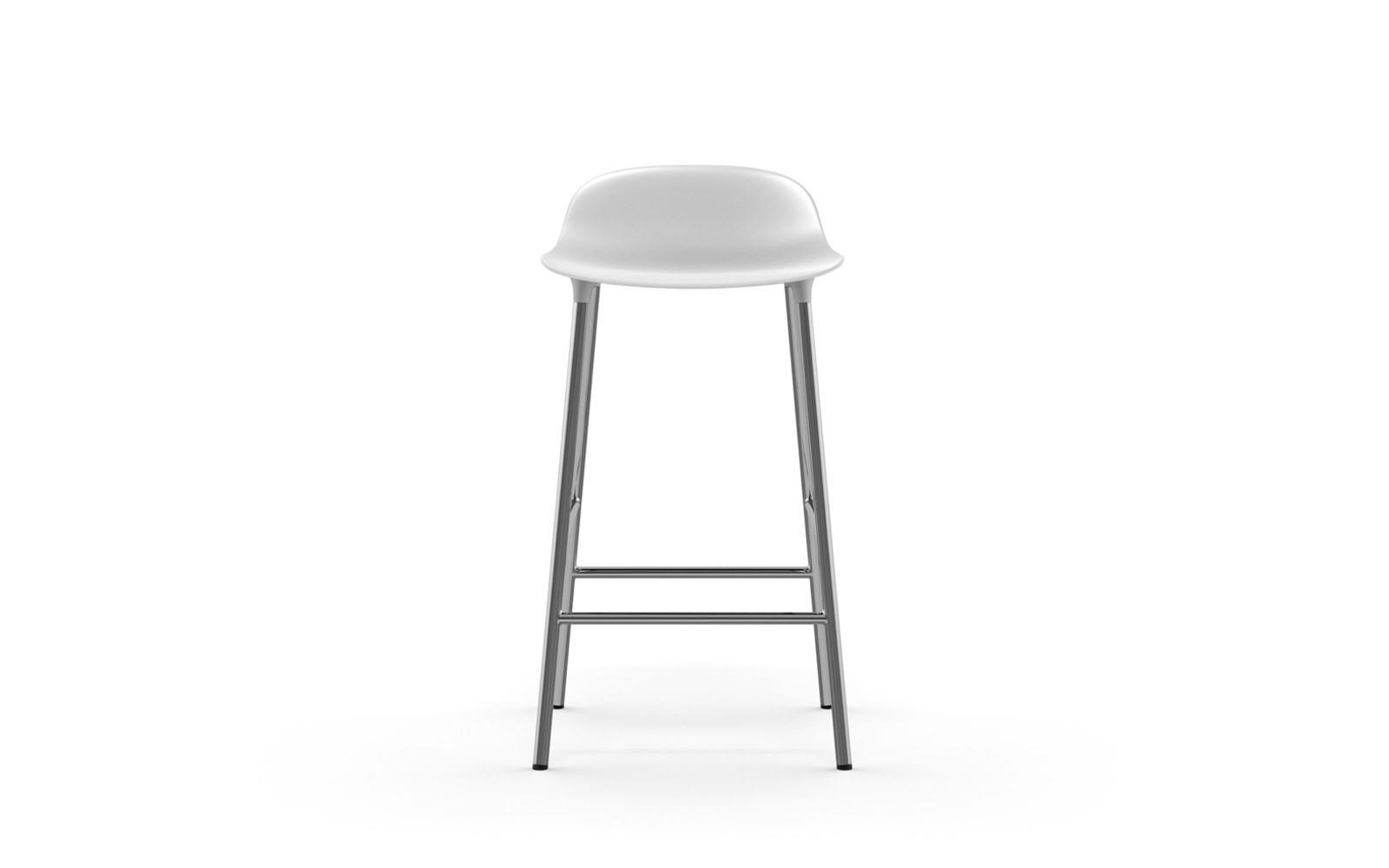Form Barstool 65 cm Chrome2