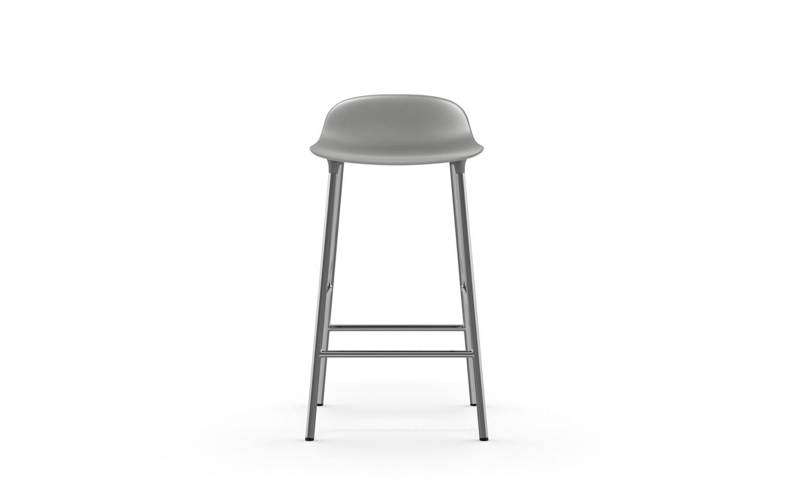 Form Barstool 65 cm Chrome2
