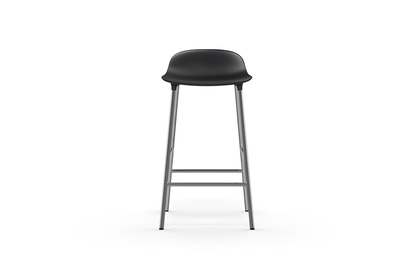 Form Barstool 65 cm Chrome2