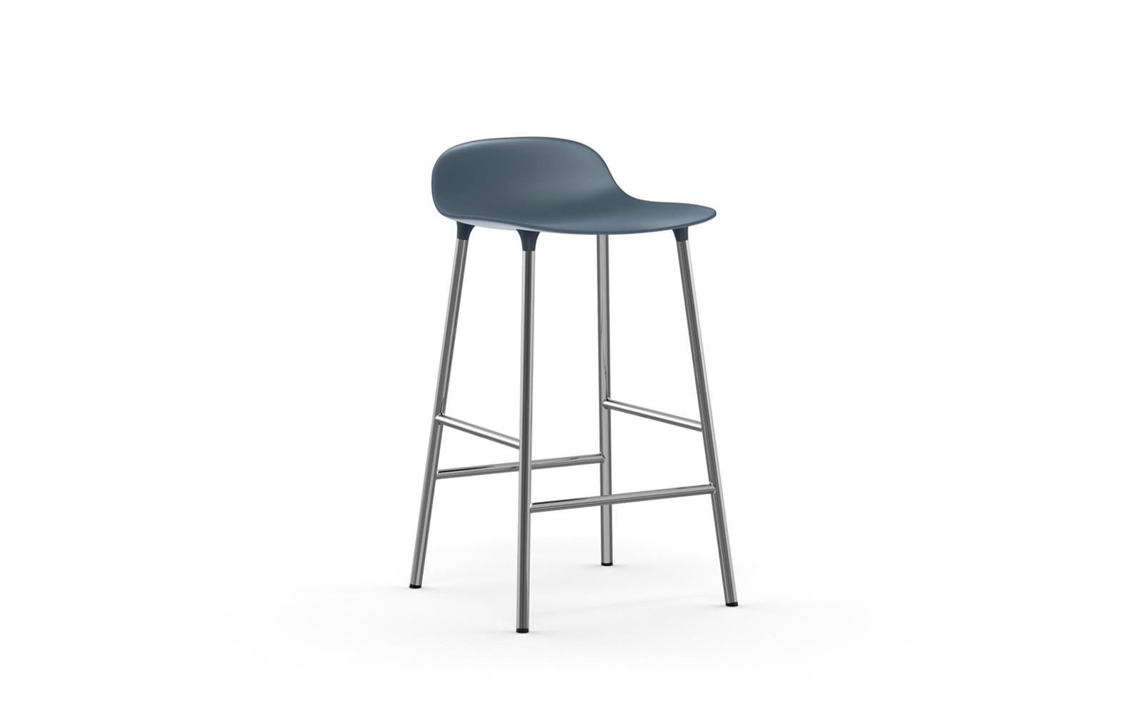 Form Barstool 65 cm Chrome1
