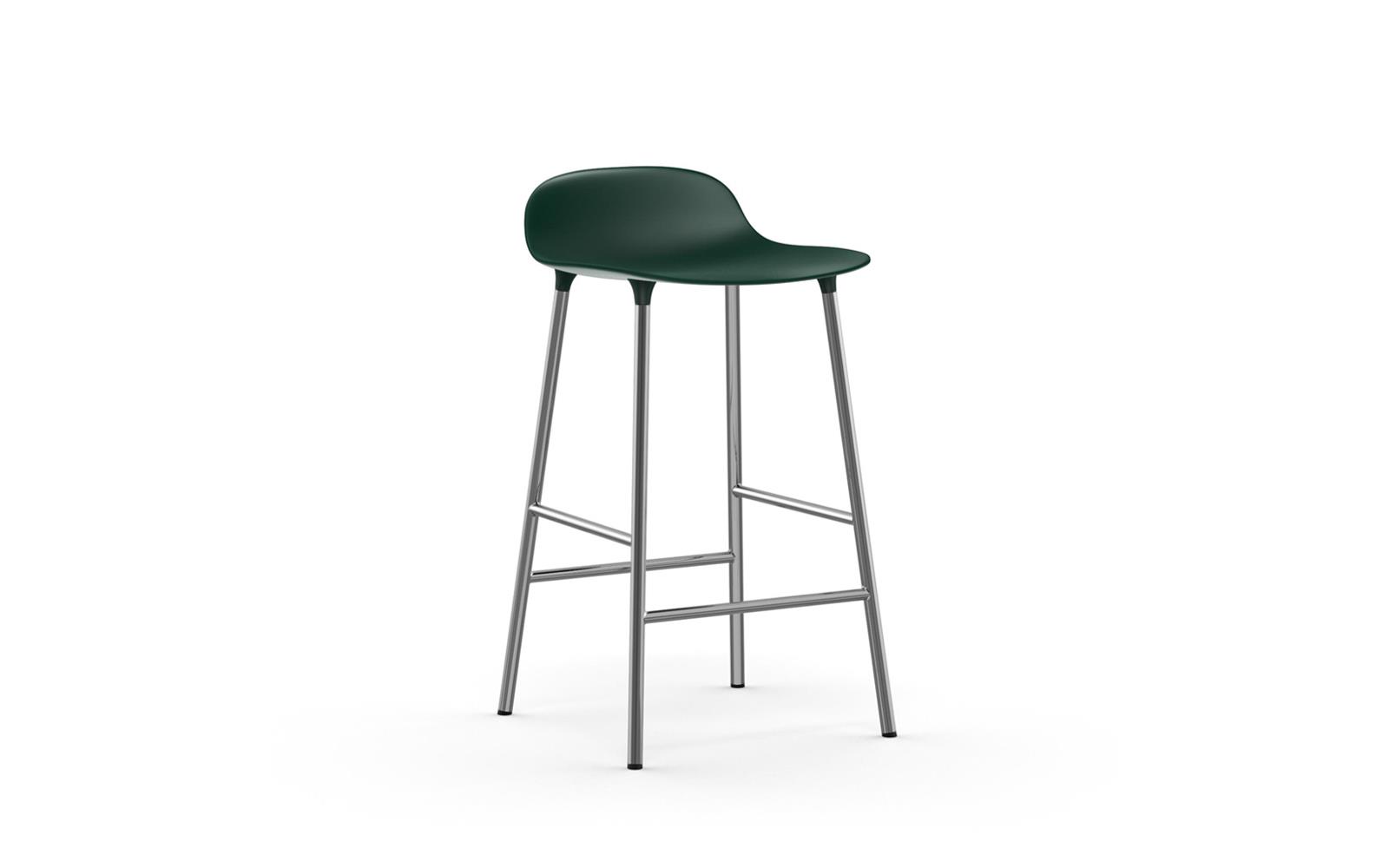 Form Barstool 65 cm Chrome1