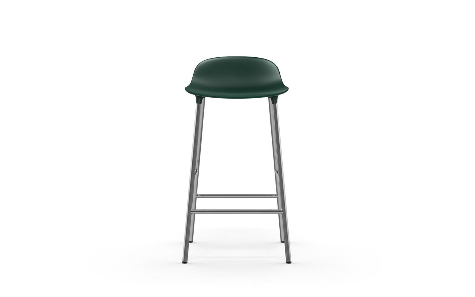 Form Barstool 65 cm Chrome2