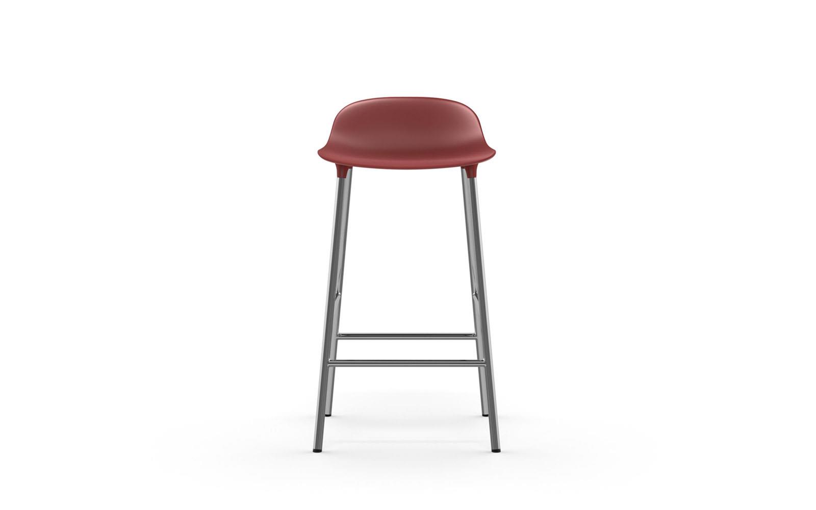Form Barstool 65 cm Chrome2