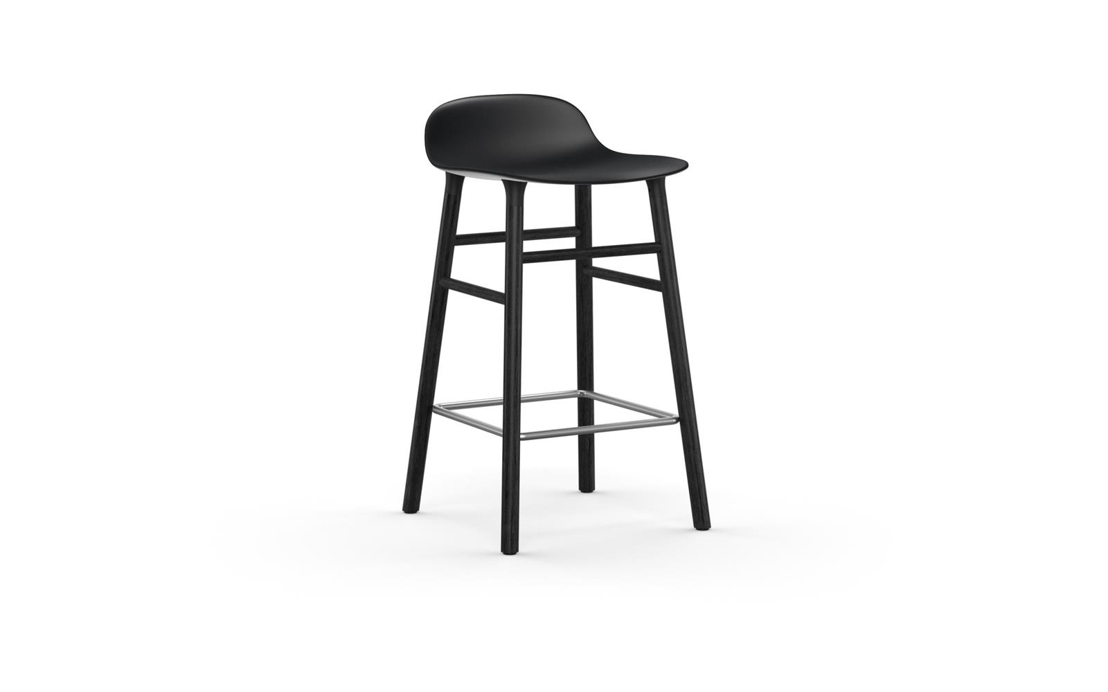 Form Barstool 65 cm Black1