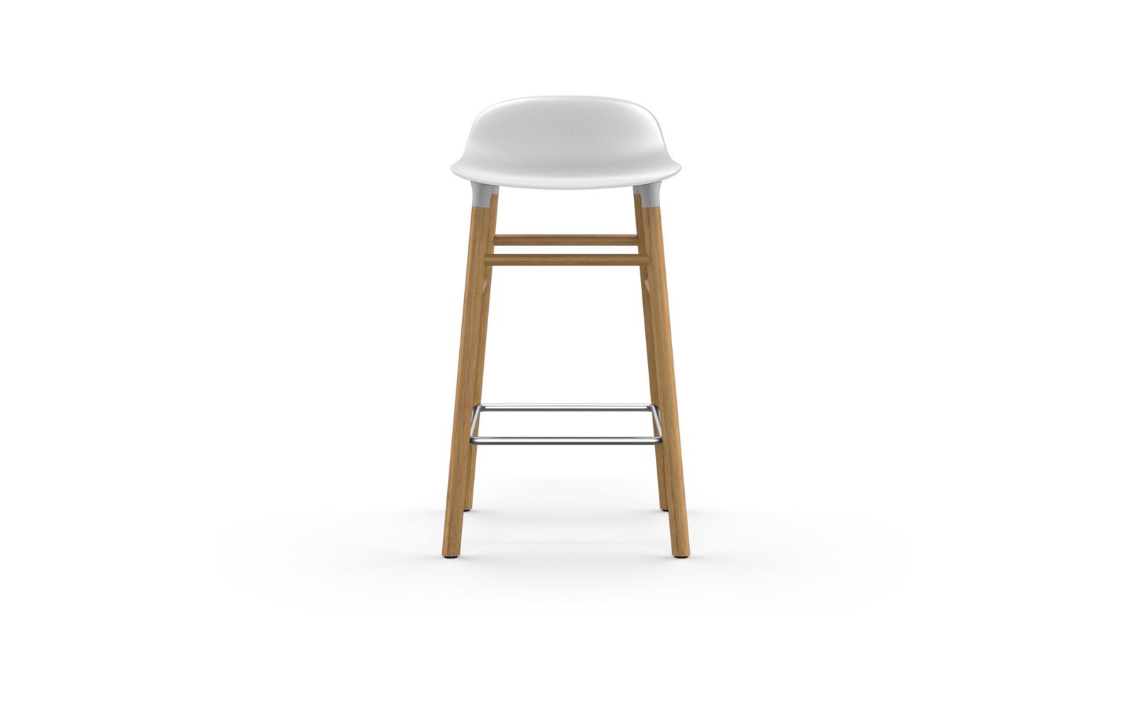 Form Barstool 65 cm Oak2