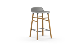 Form Barstool 65 cm Oak1