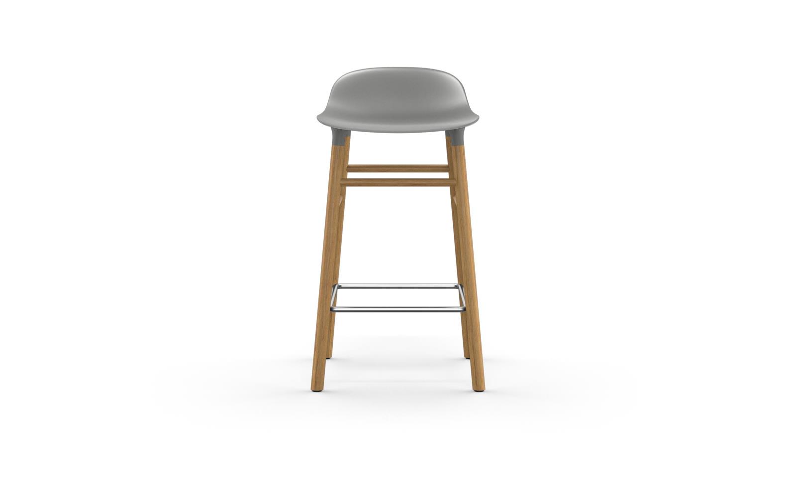 Form Barstool 65 cm Oak2
