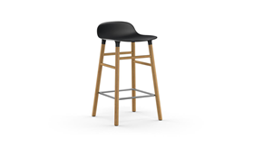 Form Barstool 65 cm Oak1