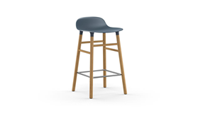 Form Barstool 65 cm Oak1