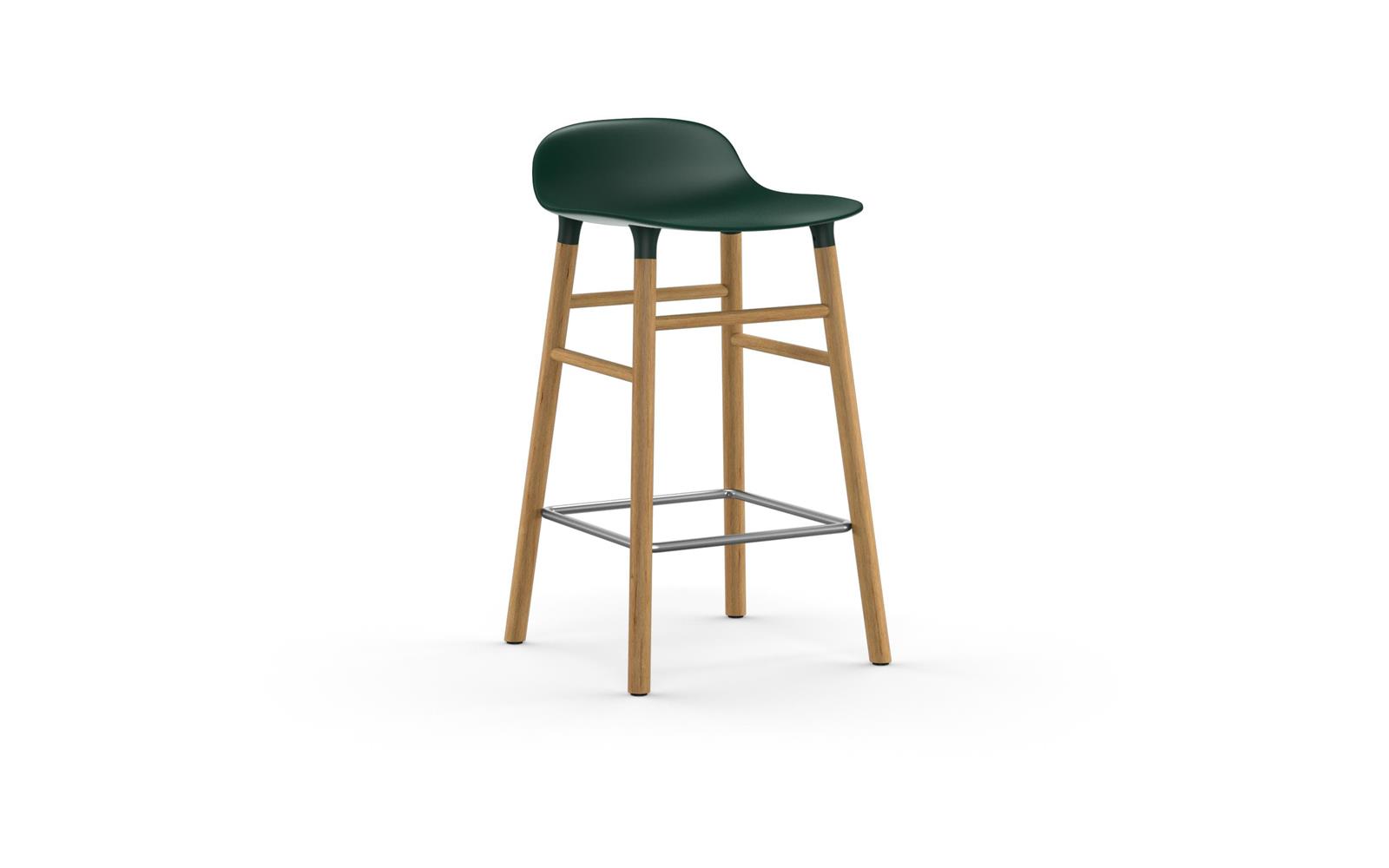 Form Barstool 65 cm Oak1