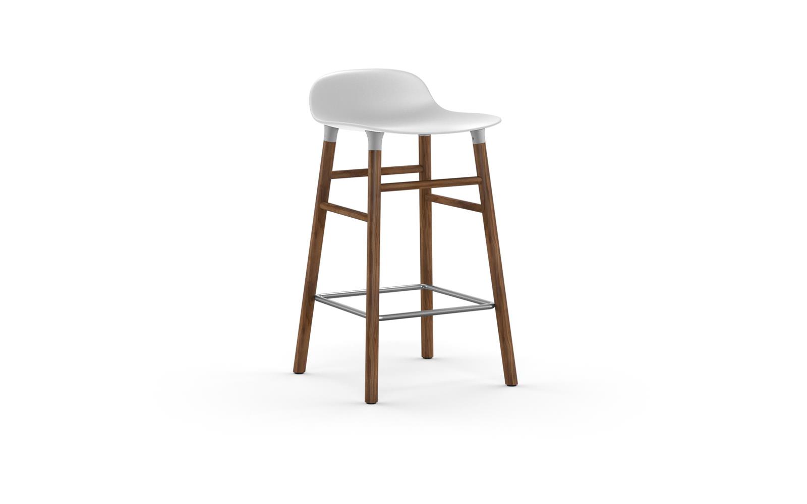 Form Barstool 65 cm Walnut1