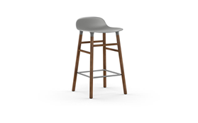 Form Barstool 65 cm Walnut1