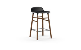 Form Barstool 65 cm Walnut1