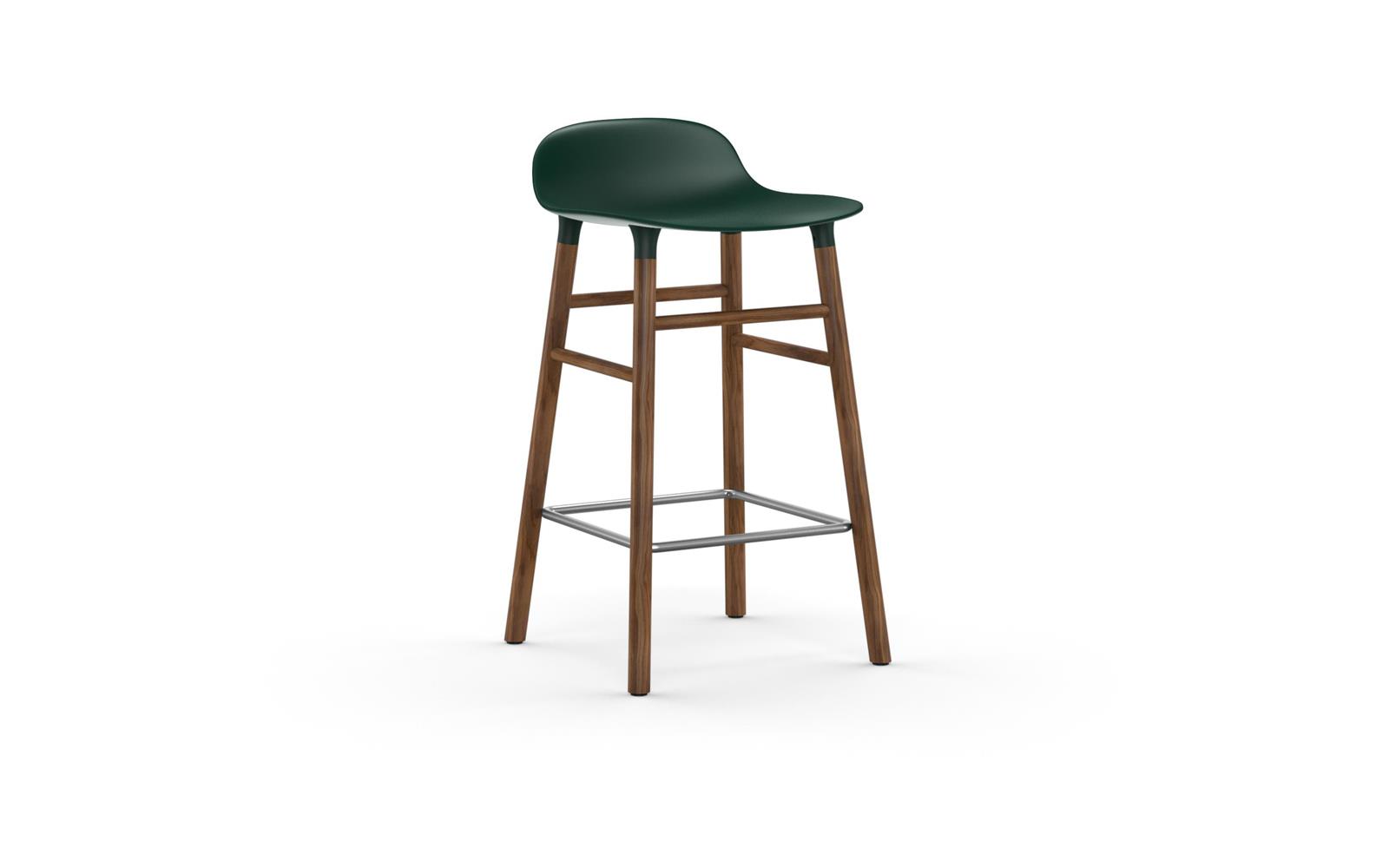Form Barstool 65 cm Walnut1