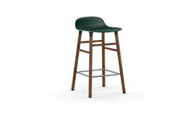 Form Barstool 65 cm Walnut1