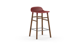 Form Barstool 65 cm Walnut1