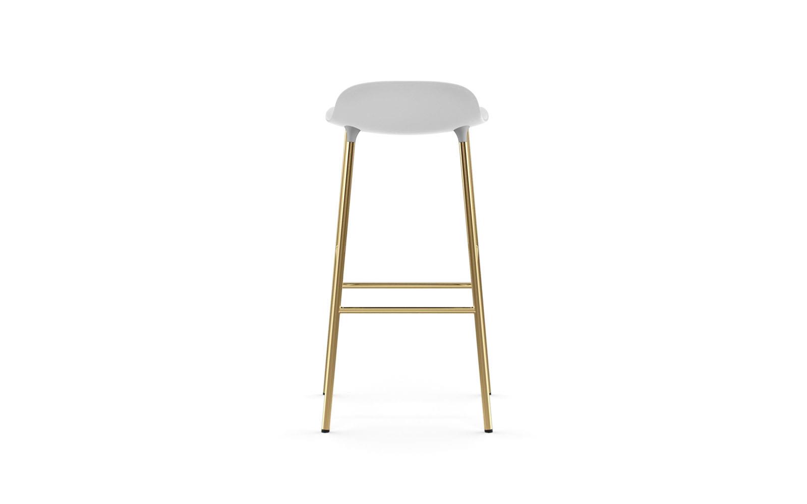 Form Barstool 75 cm Brass4