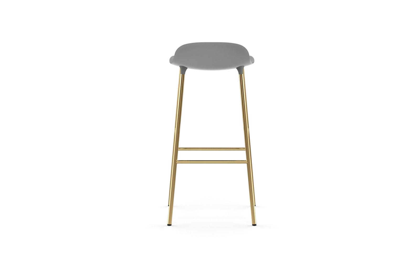 Form Barstool 75 cm Brass4