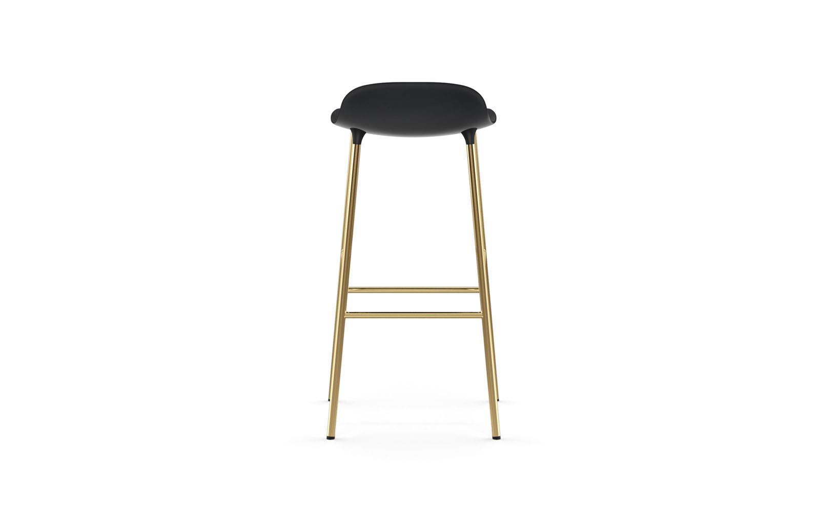 Form Barstool 75 cm Brass4