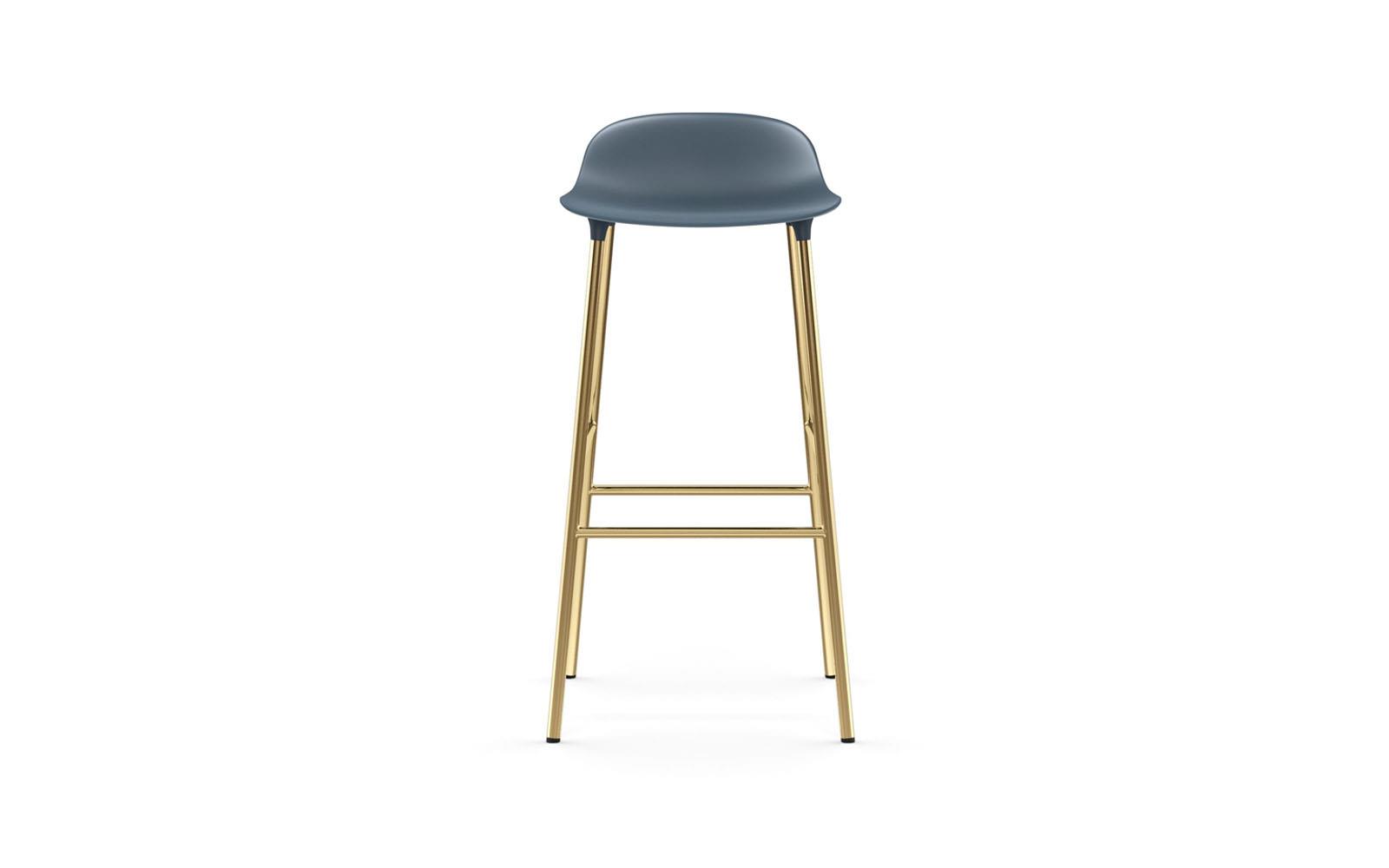 Form Barstool 75 cm Brass2