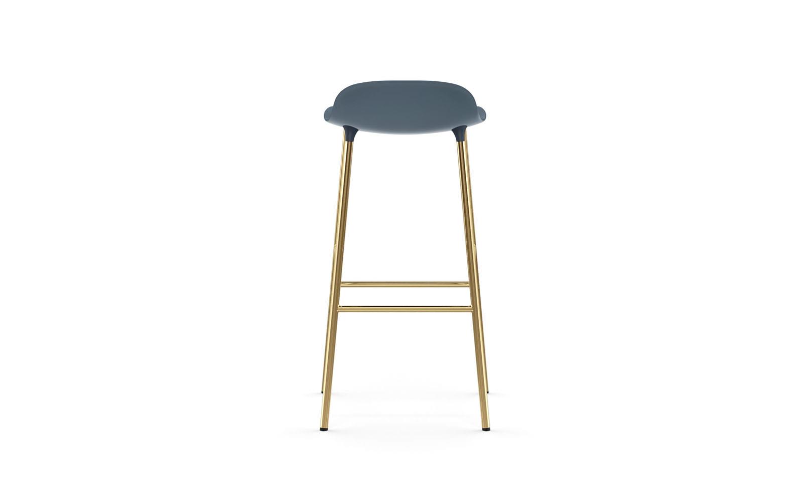 Form Barstool 75 cm Brass4
