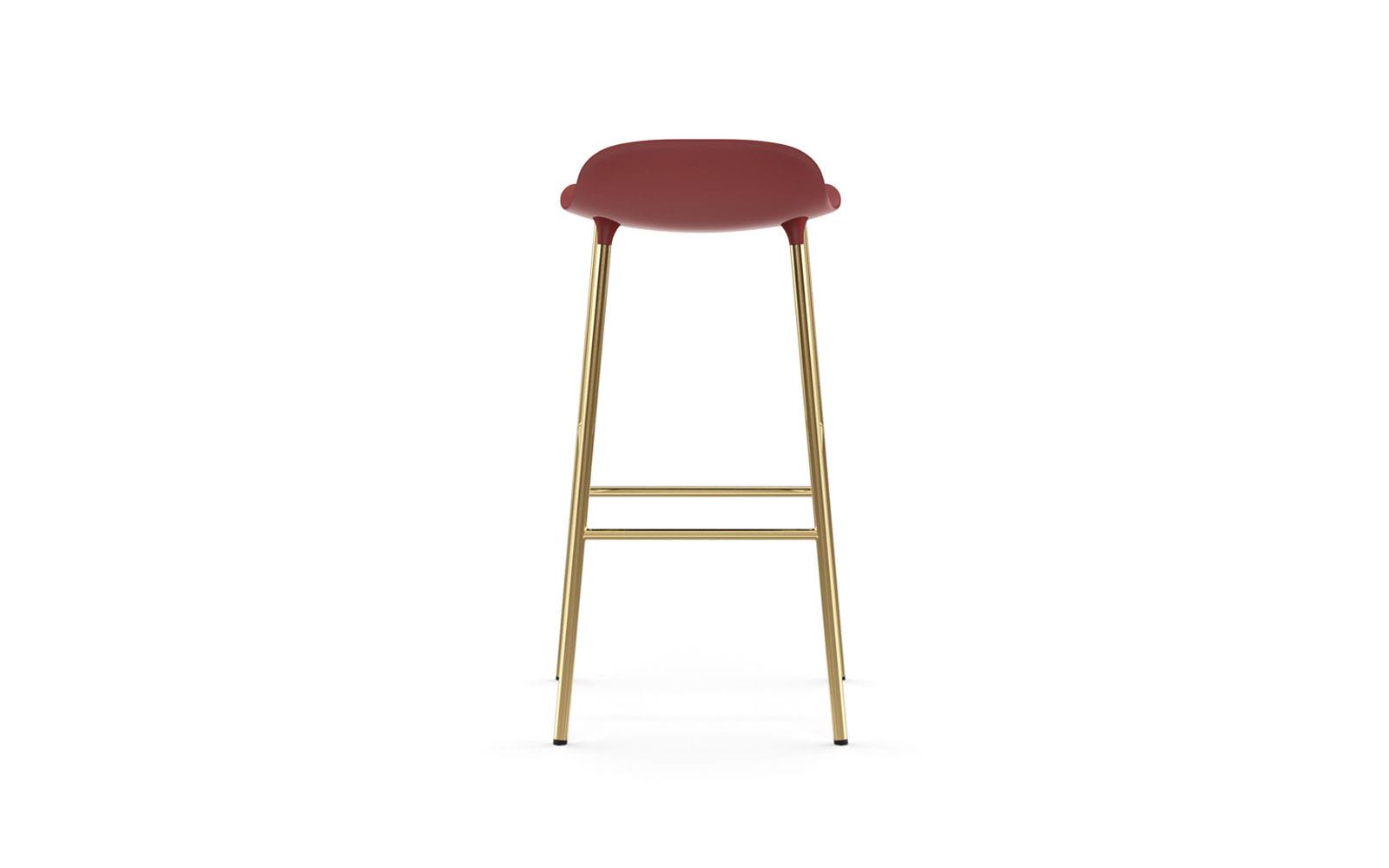 Form Barstool 75 cm Brass4