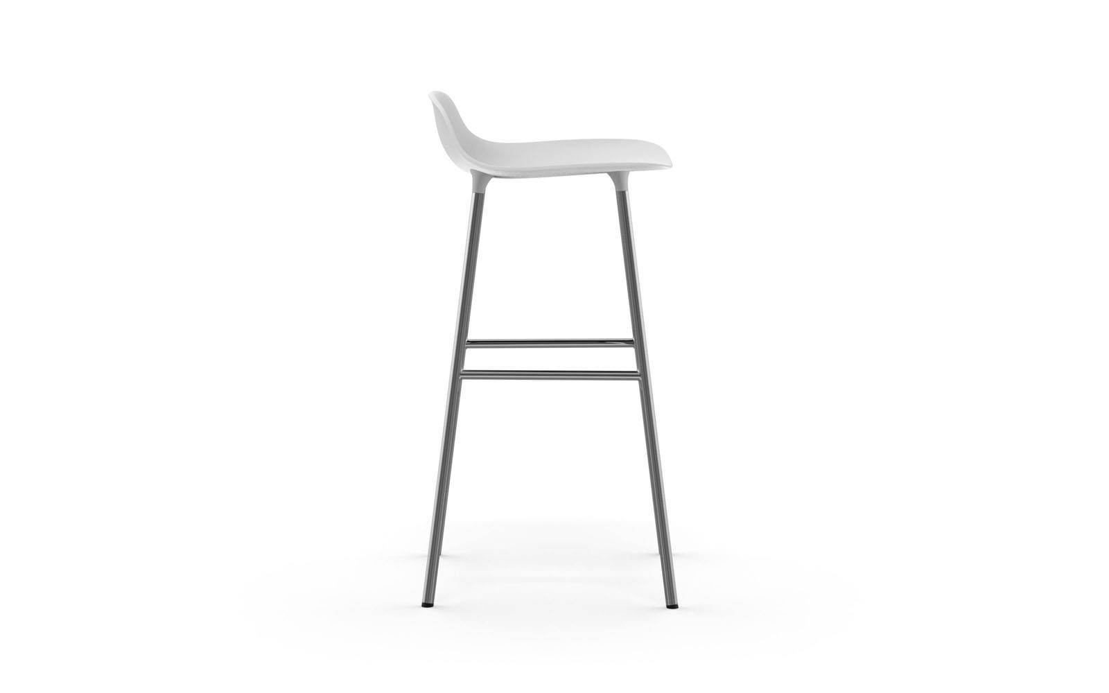 Form Barstool 75 cm Chrome3