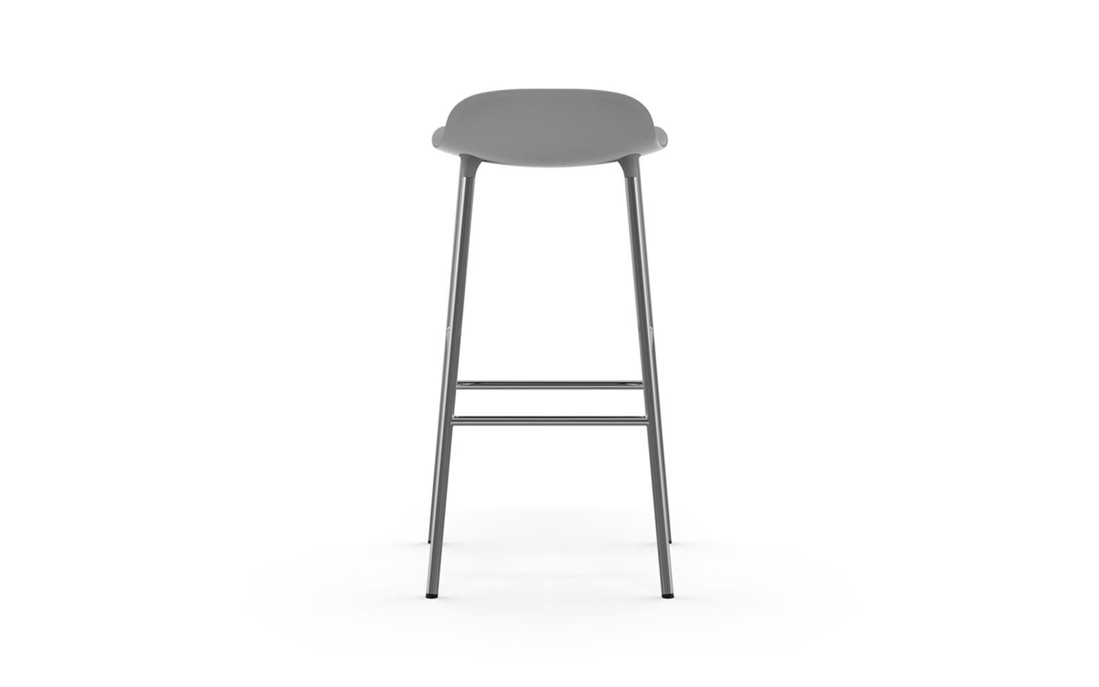 Form Barstool 75 cm Chrome4